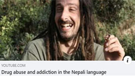 Drug abuse and addiction in the Nepali language